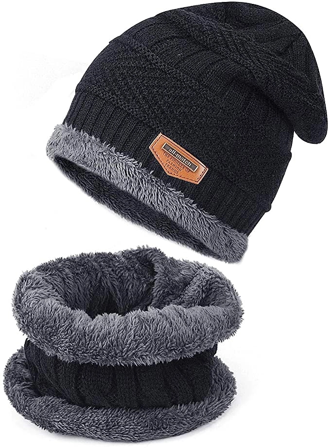 Beanies Hat Scarf Set 3