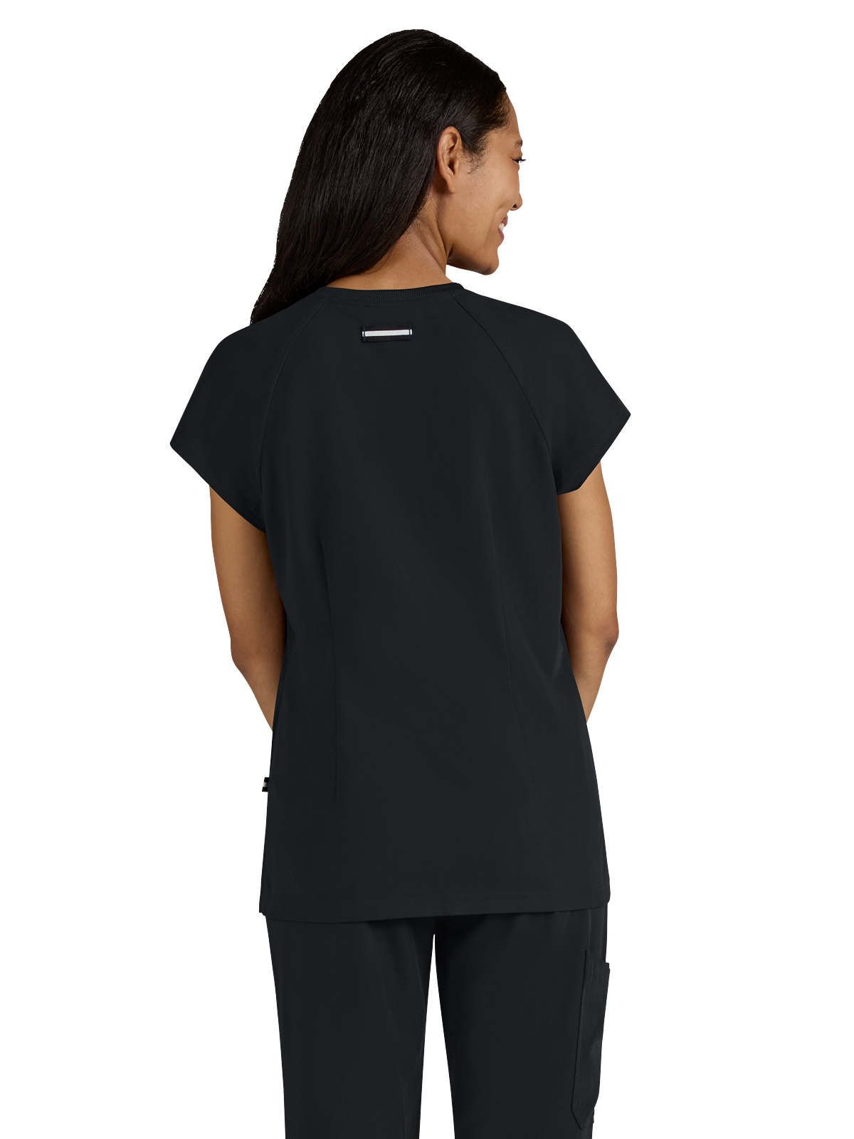 koi - Next Gen - Women's Split-Neck Three-Pocket We Have Heart Top 5