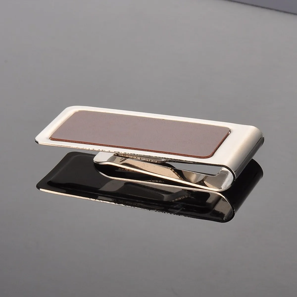 Durable Slim Stainless Steel Men's Money Clip Wallet Holder 3