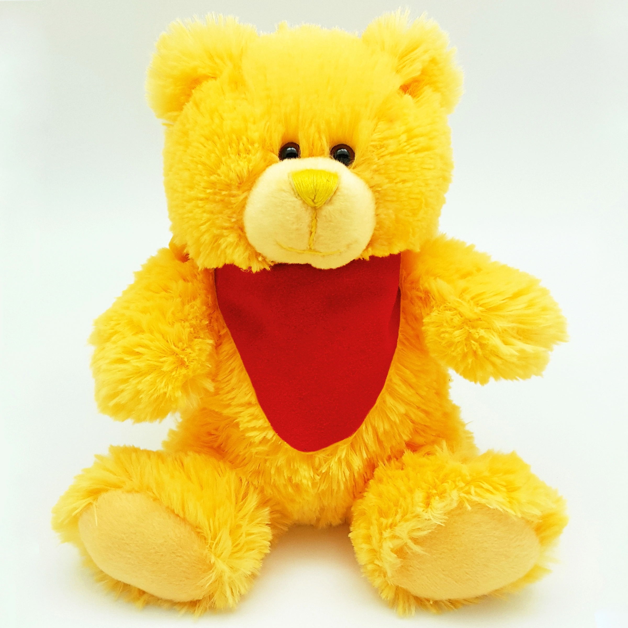 8" Bright Color Yellow Bear 10
