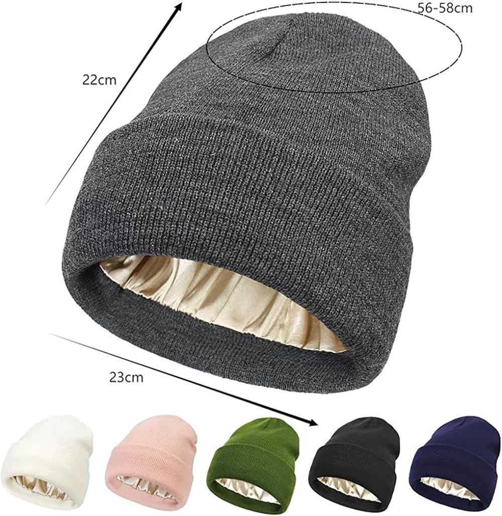 Winter Silk Satin Hat 2