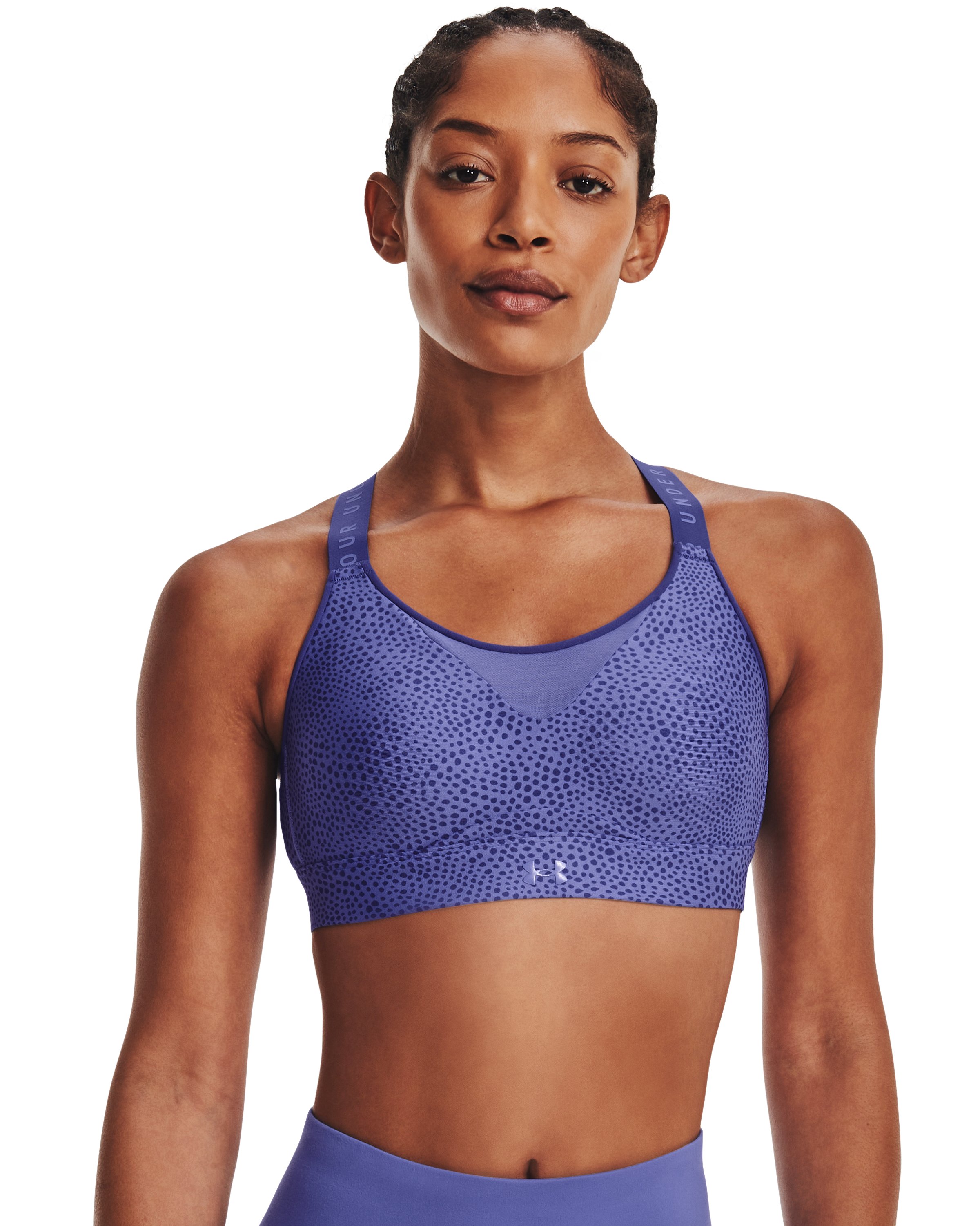 UA Infinity High Printed Women's Sports Bra 5