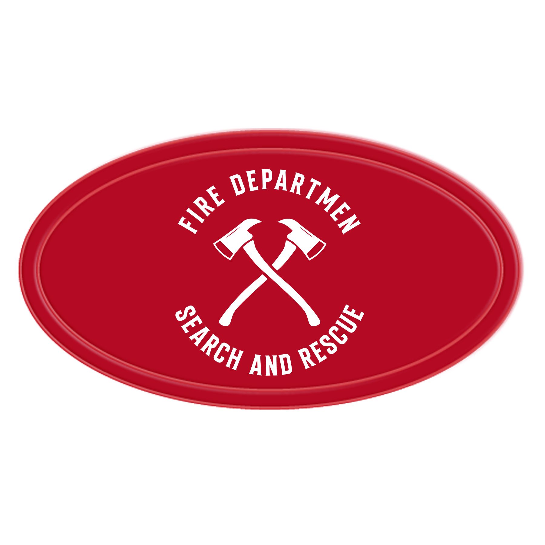 Reflective Oval Shape Sticker 14