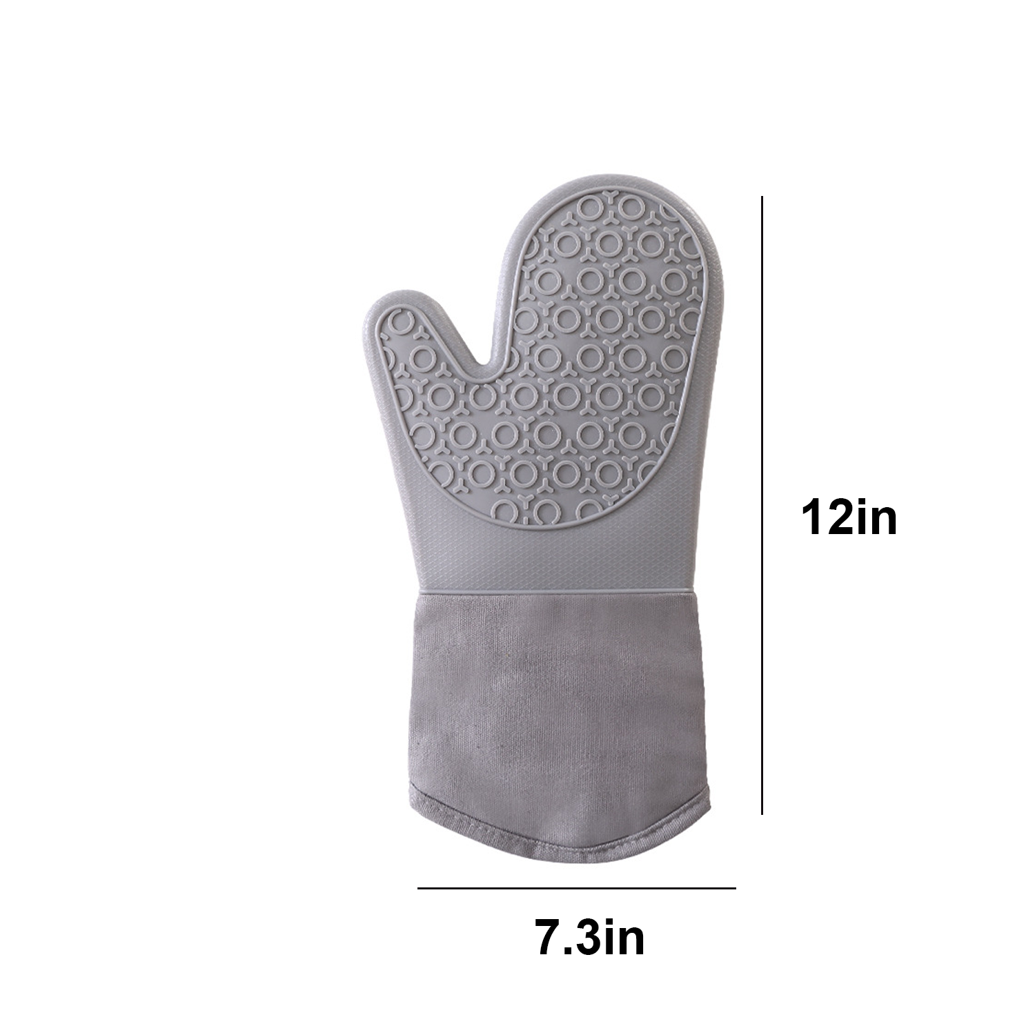Thickened baking silicone gloves 3