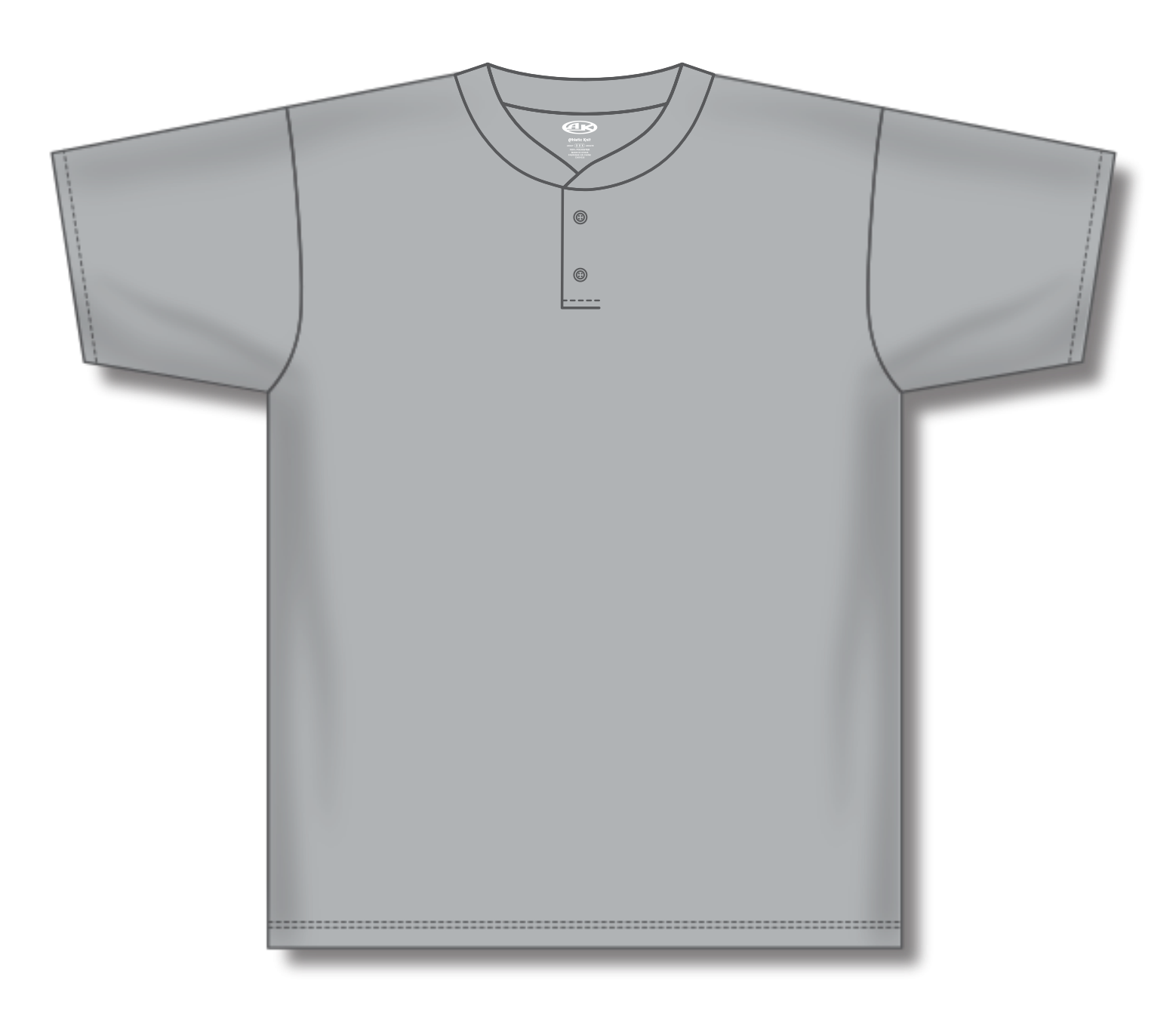 Two Button Baseball Jerseys BA1347-G01 16
