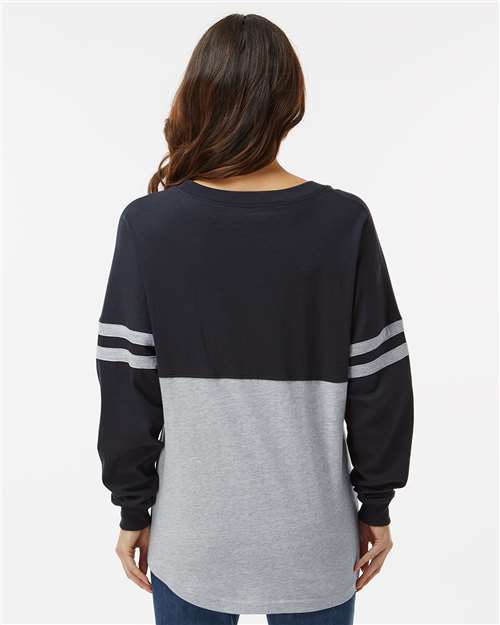 Women's Pom Pom Long Sleeve Jersey T-Shirt - BW3514 43