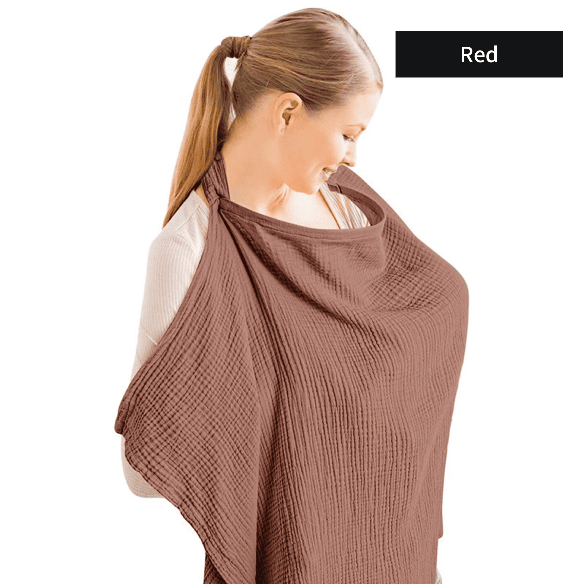 Soft Muslin Nursing Wrap 2