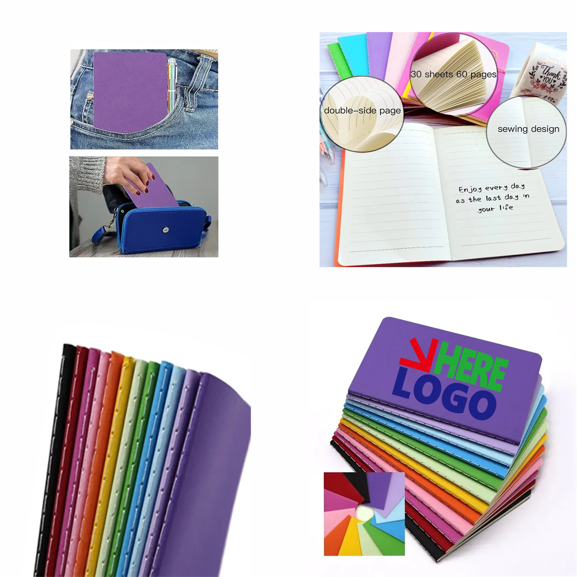 A6 Business Office Portable Notepad? MOQ 10pcs 2