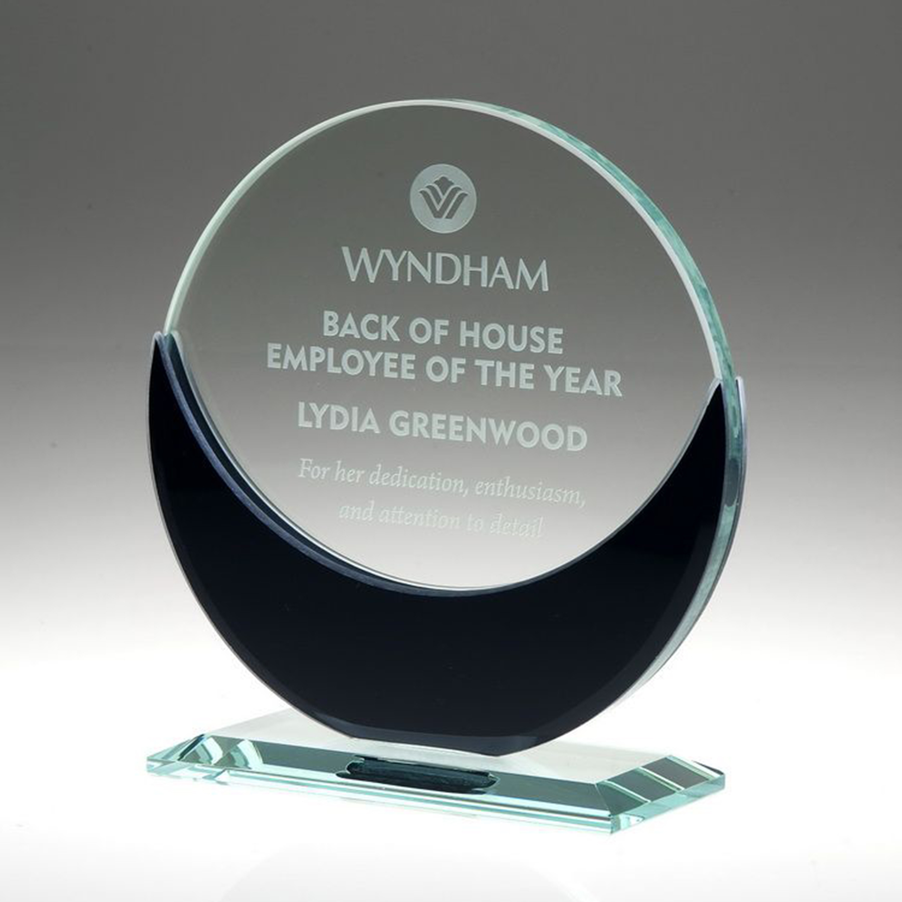 6 1/2" Award- Awards, Trophy-Eclipse_D315GA 1