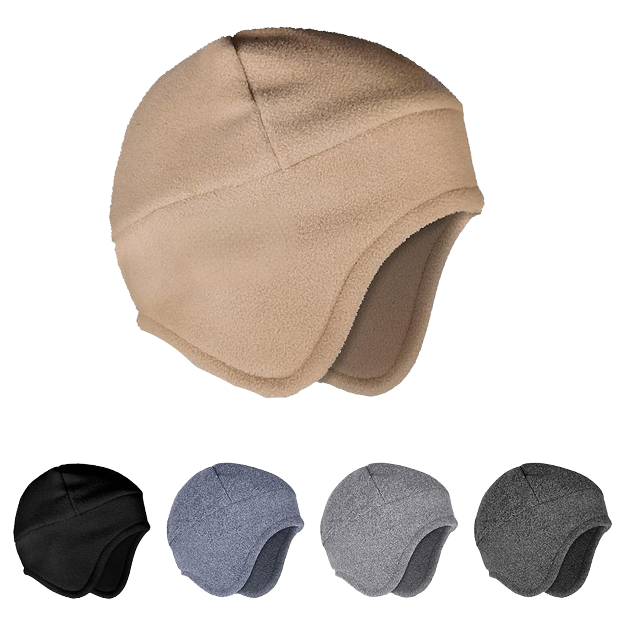 Winter Fleece Beanie with Ear Flaps 6