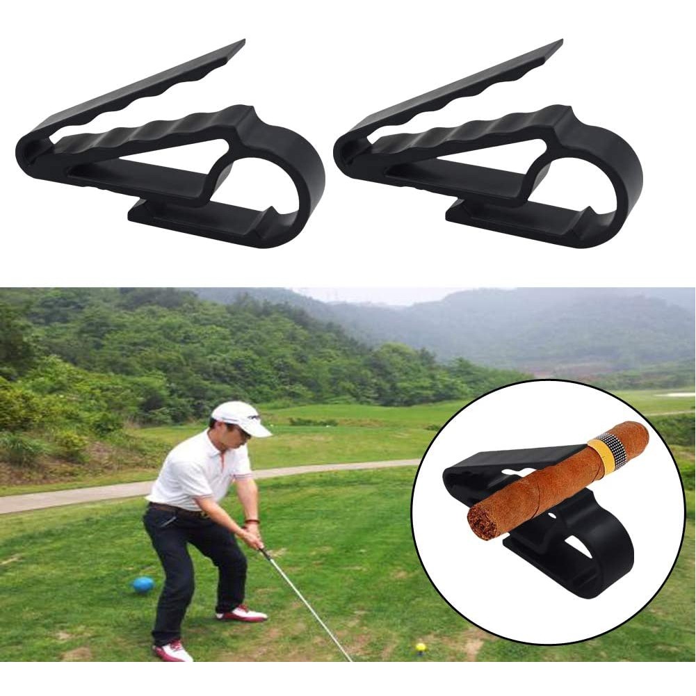 Golf Cigar Clip Attaches Cigars Putter to Boats/BBQ Grills for Golfers 3