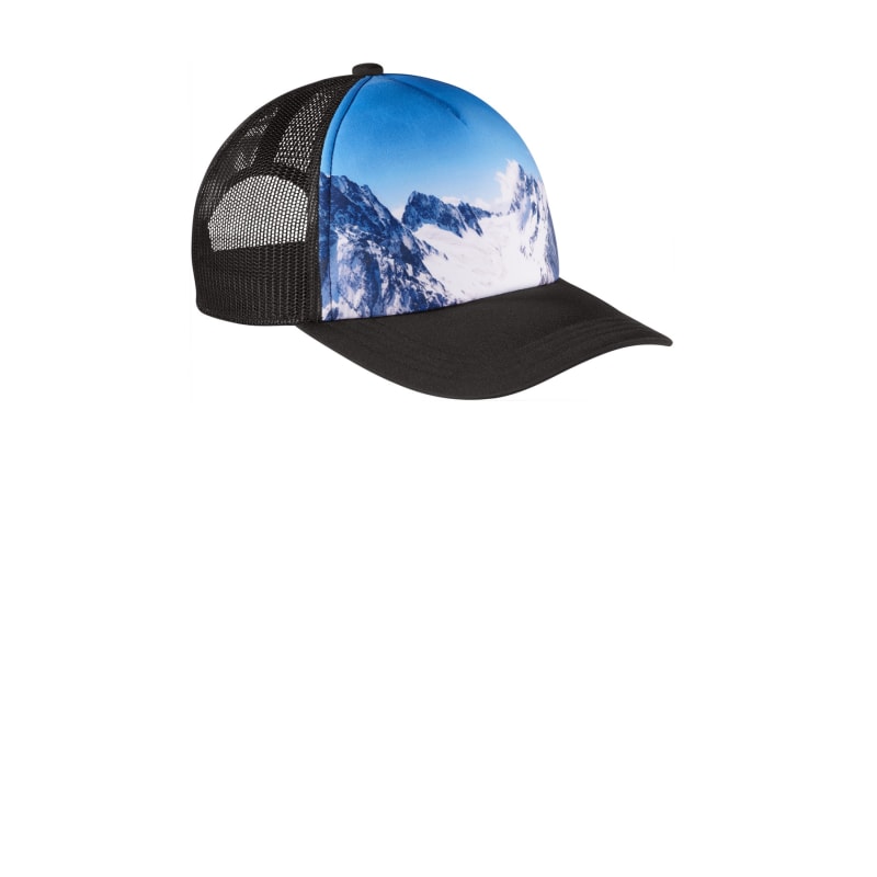 Port Authority Photo Real Snapback Trucker Cap 2