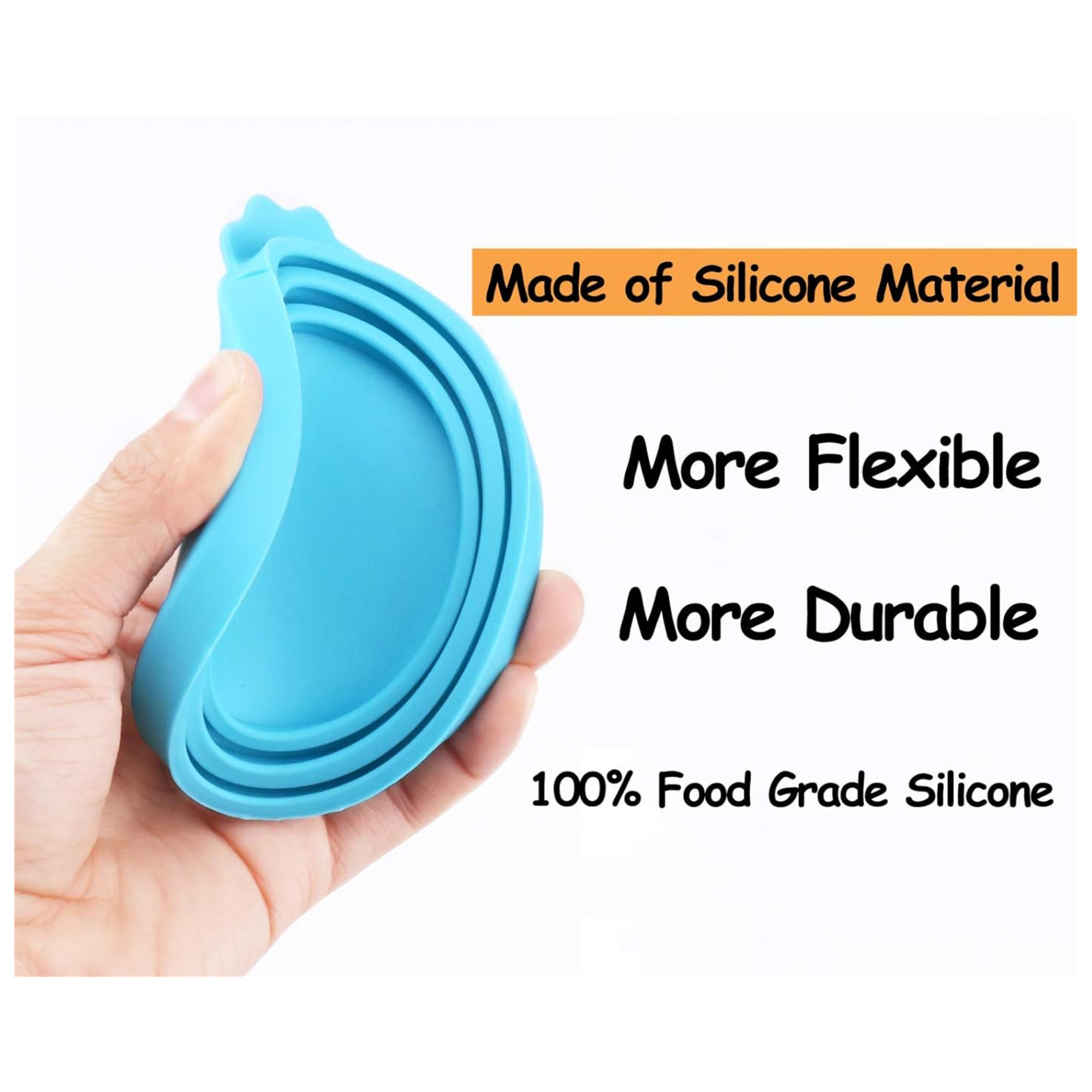 Pet Food Can Lids Silicone Cover 3