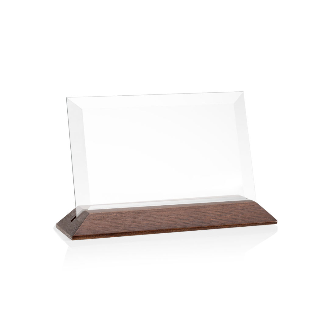 Embassy Award - Starfire/Walnut (Horiz) 3