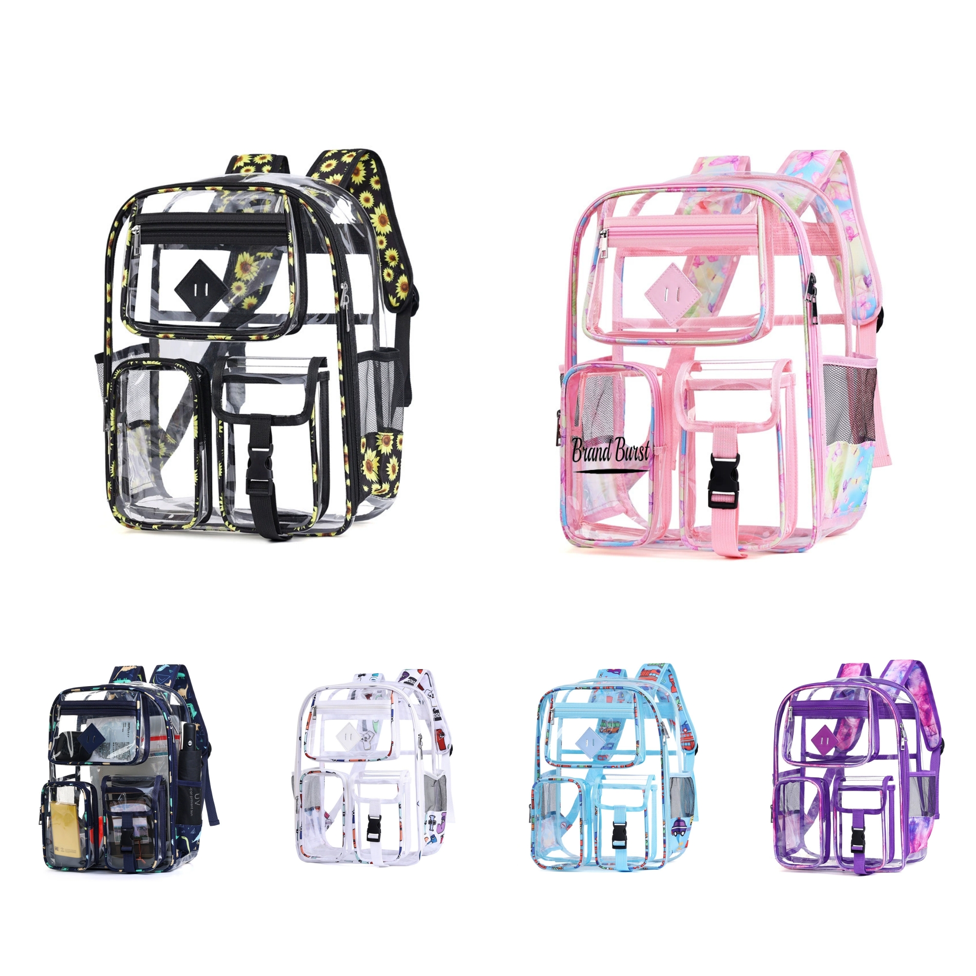 PVC Clear Backpack