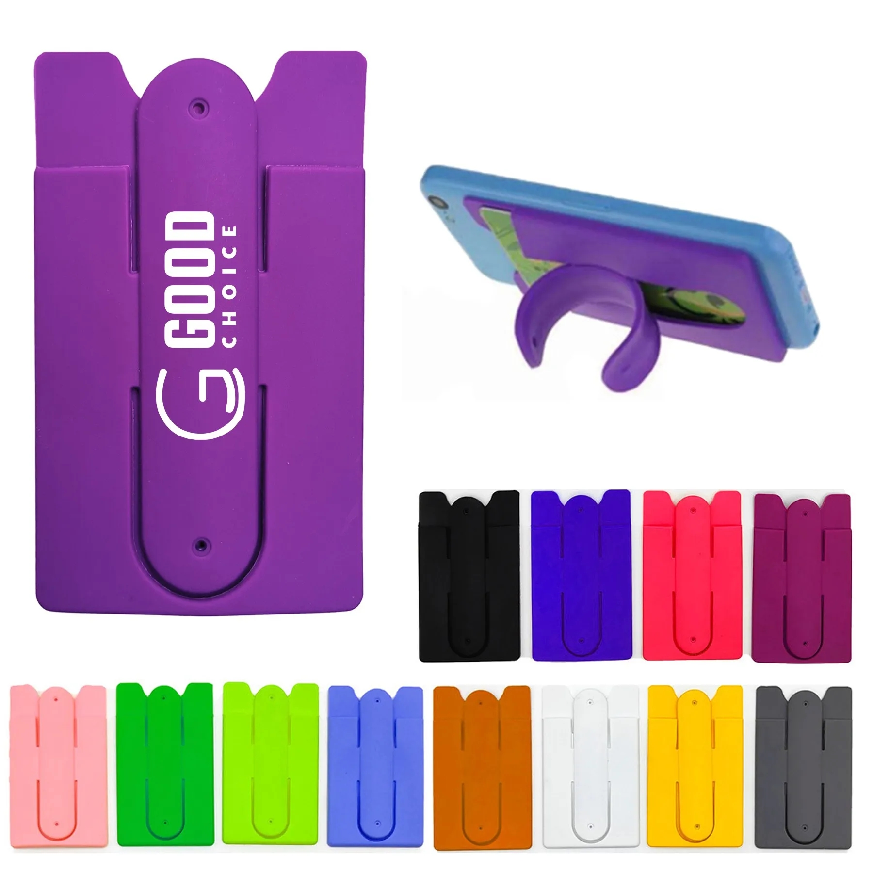 Silicone Cell Phone stand & Wallet 11