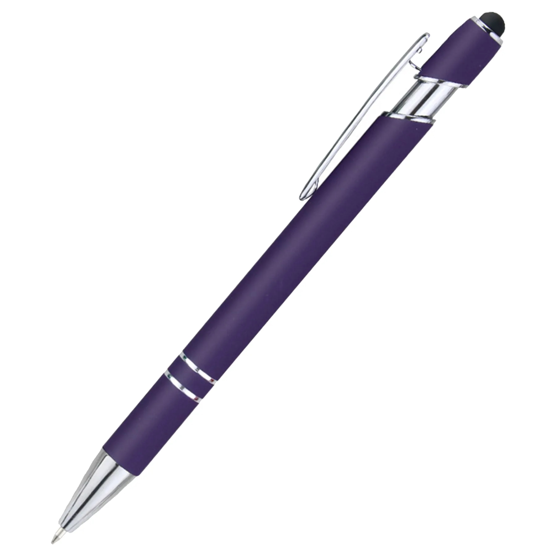 Rubberized Soft Tactile Ballpoint Pen 6