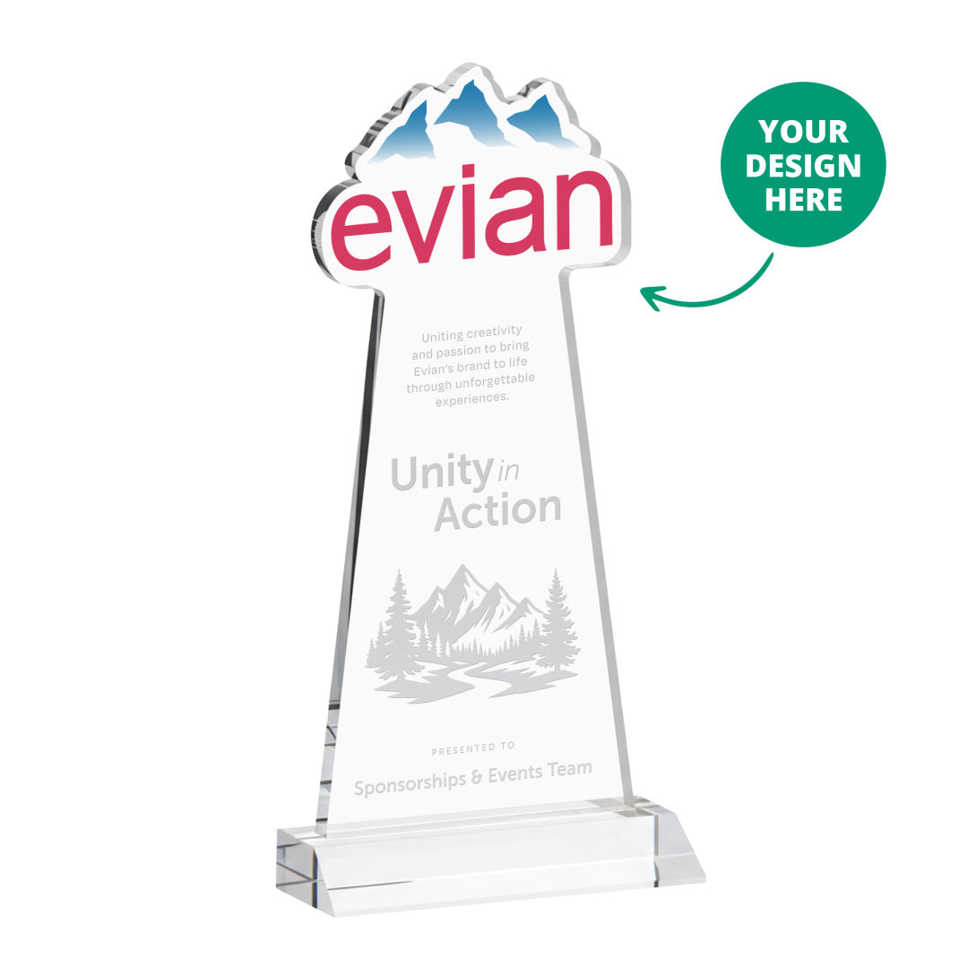 EdgeCraft Award on Mitered Base - Clear (via Air)