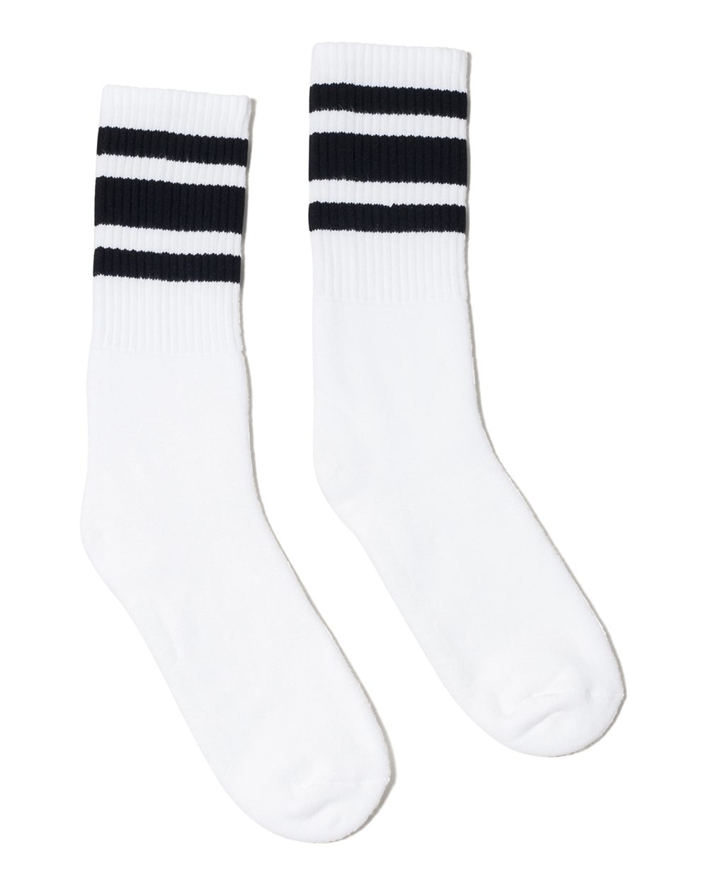 USA-Made Striped Crew Socks - SC100 13
