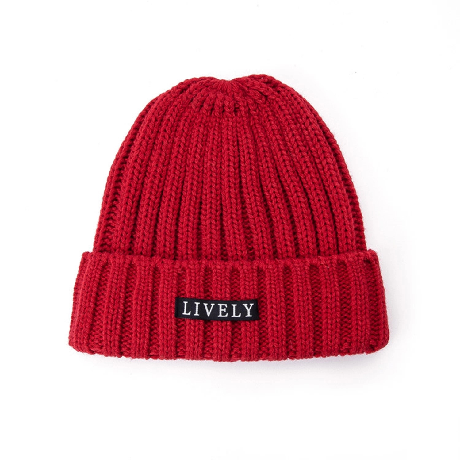 Patch Winter Knit Beanie 14