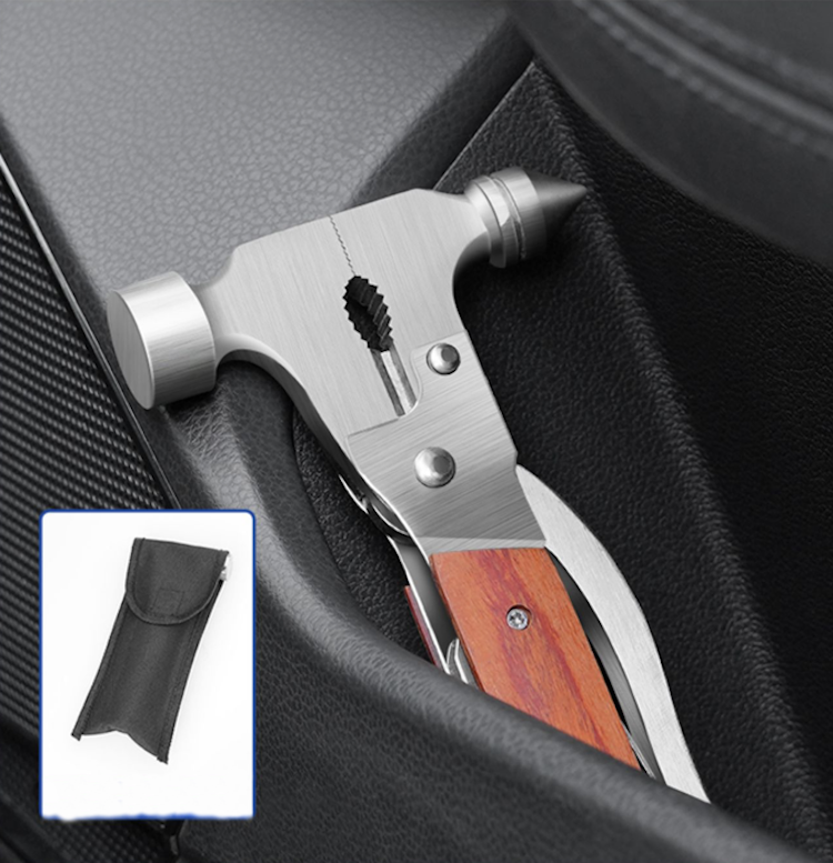 Multi-function Lifesaving Hammer, Lifesaving axe, lifesaving claw hammer 9