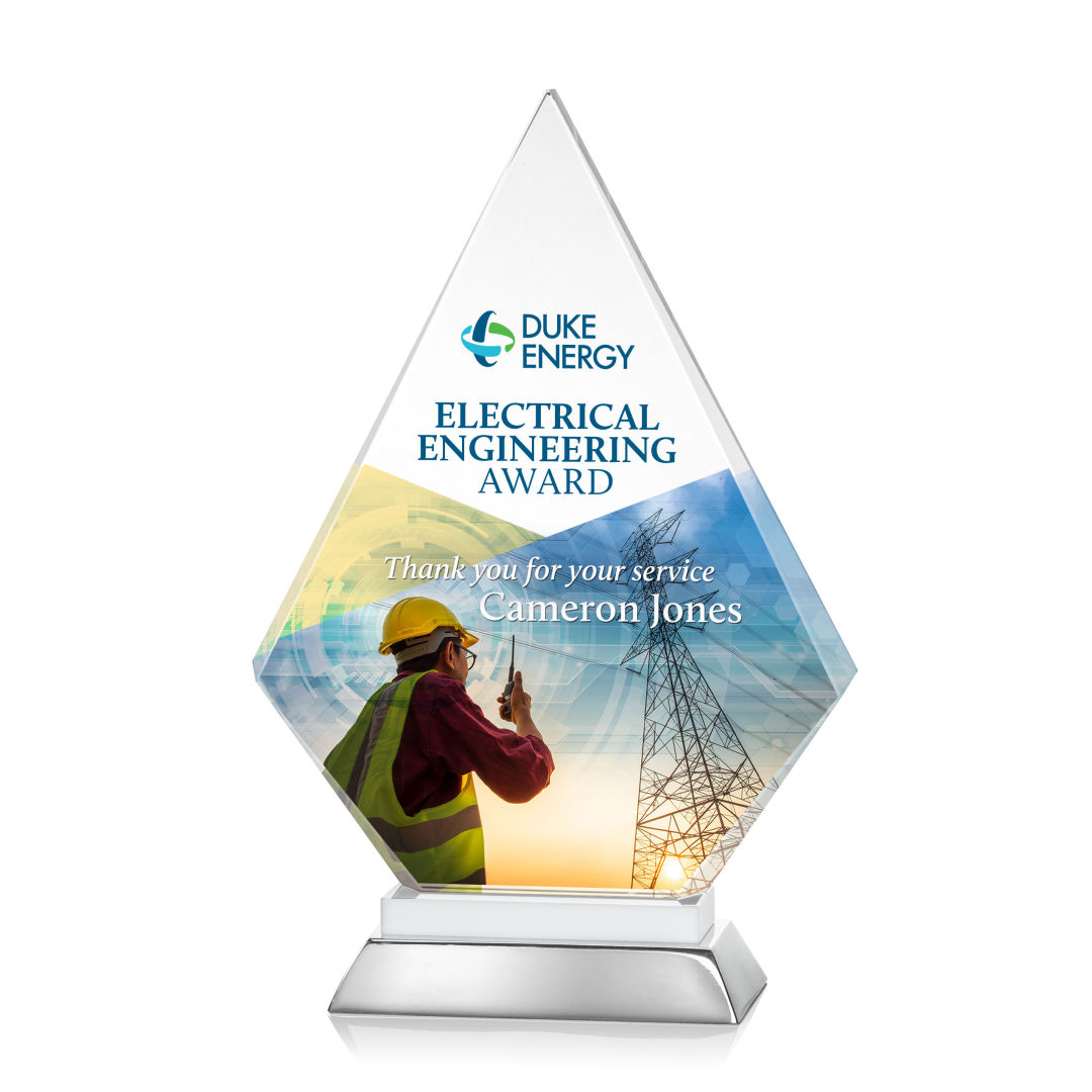 Valhalla VividPrint™ Award - White 9