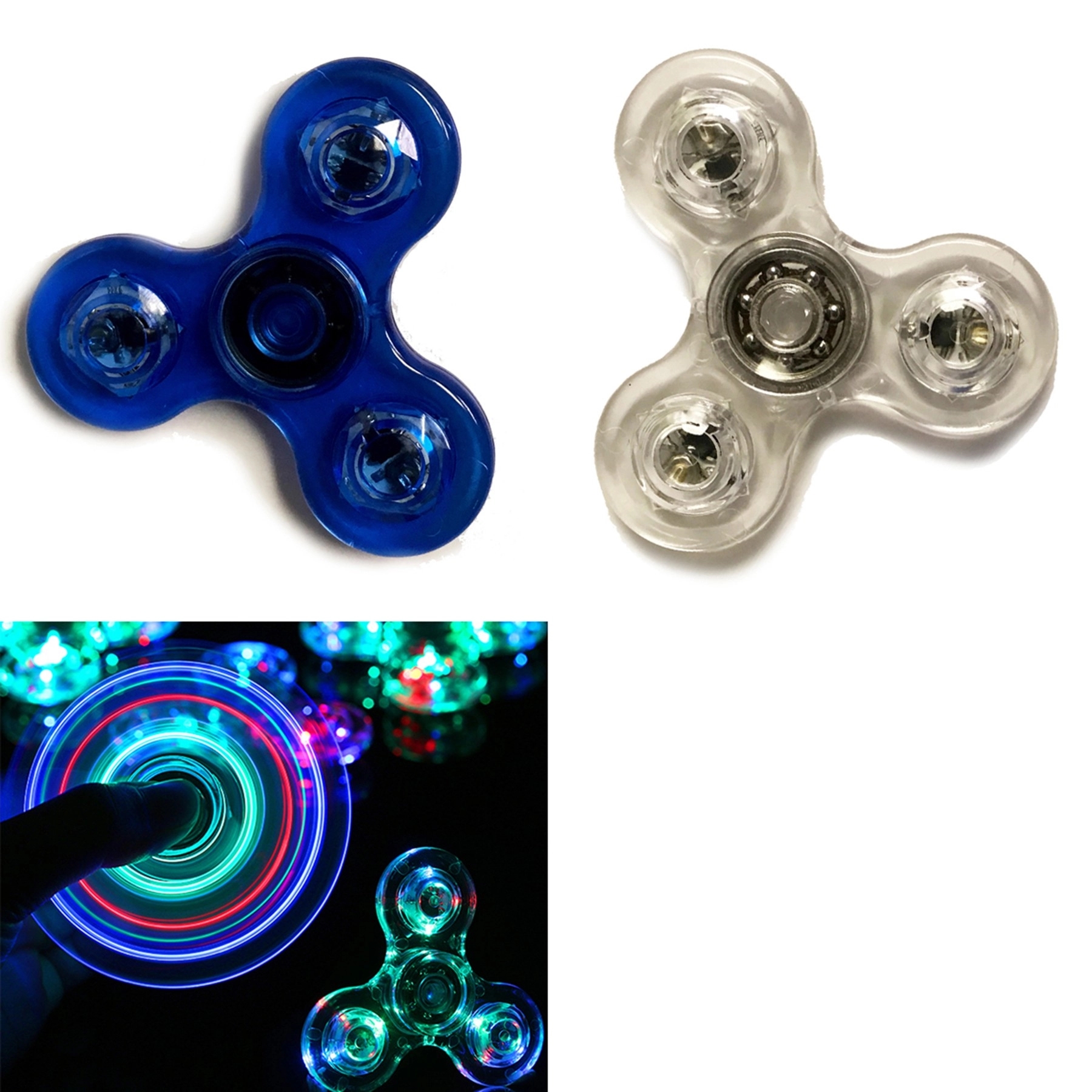 Crystal Light Up Spinner 1