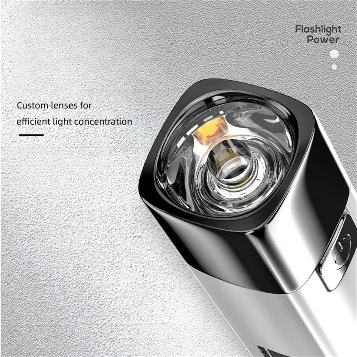 Rechargeable Flashlights with Power Bank 1200mAh 4