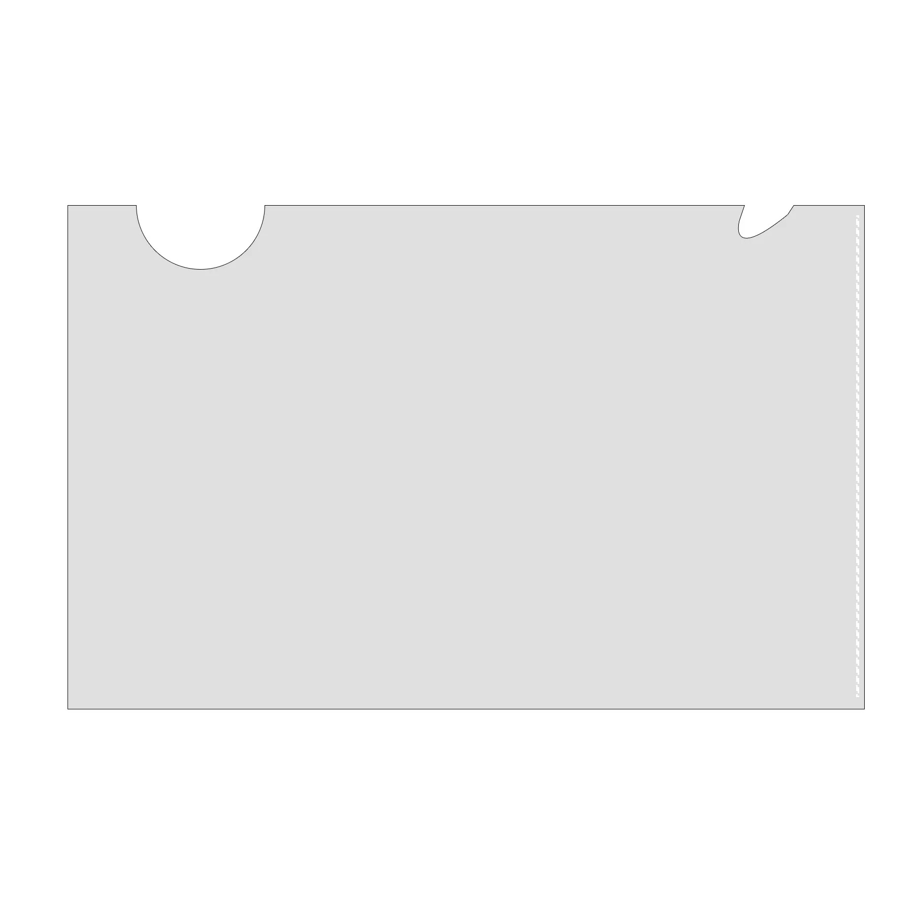 Plastic Clear Document Folder 2