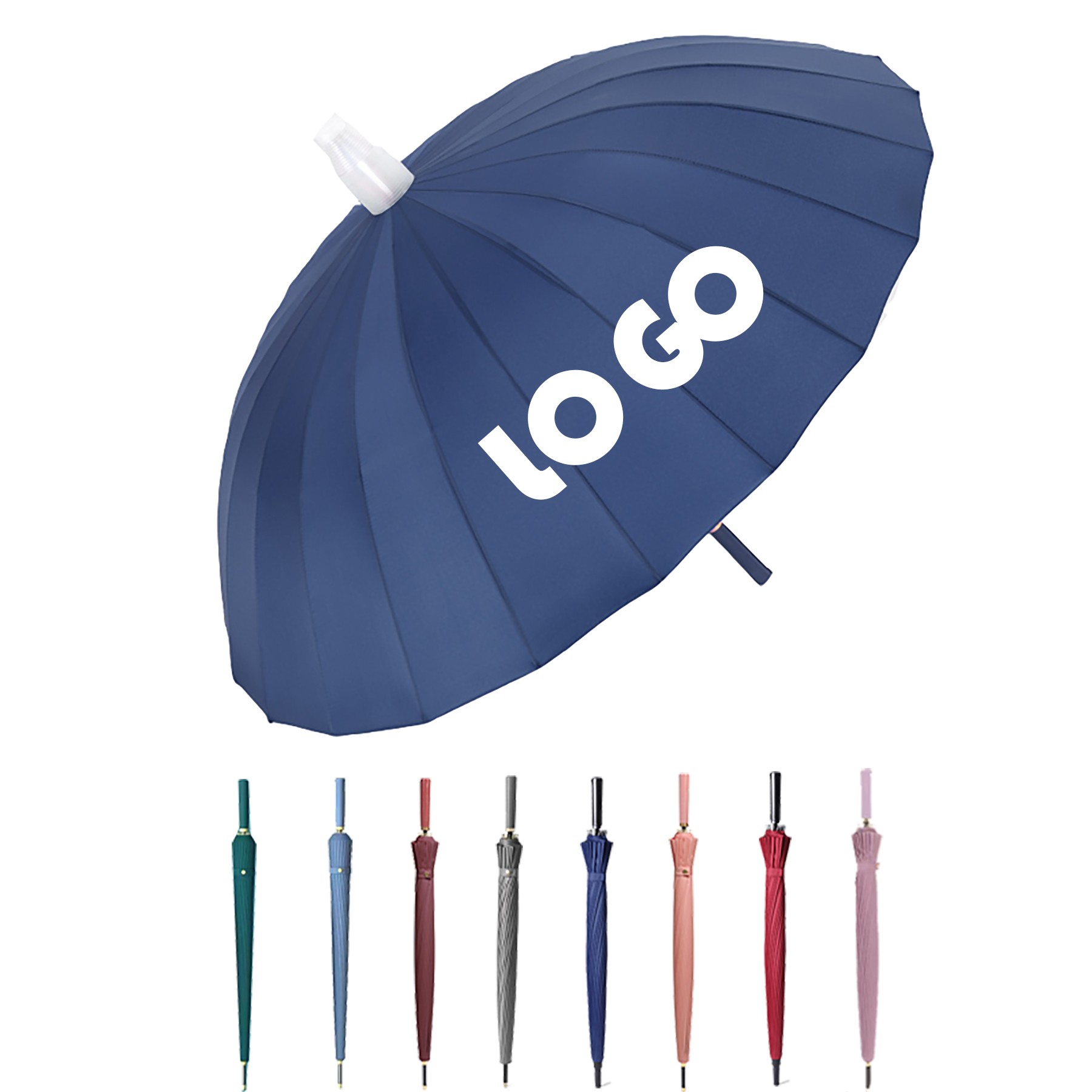 Windproof Large Umbrella For Rain