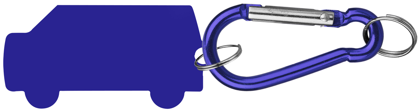 Aluminum Key Holder & Dog Tag with Carabiner 5