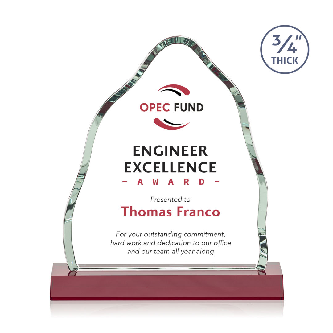 Dunwich VividPrint™ Award - Red 2