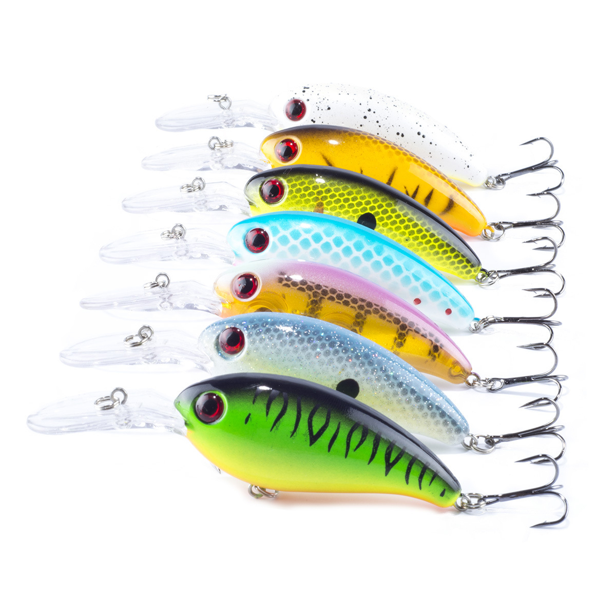14 Gram Chubby Crank Fishing Lure with Treble Hooks 2