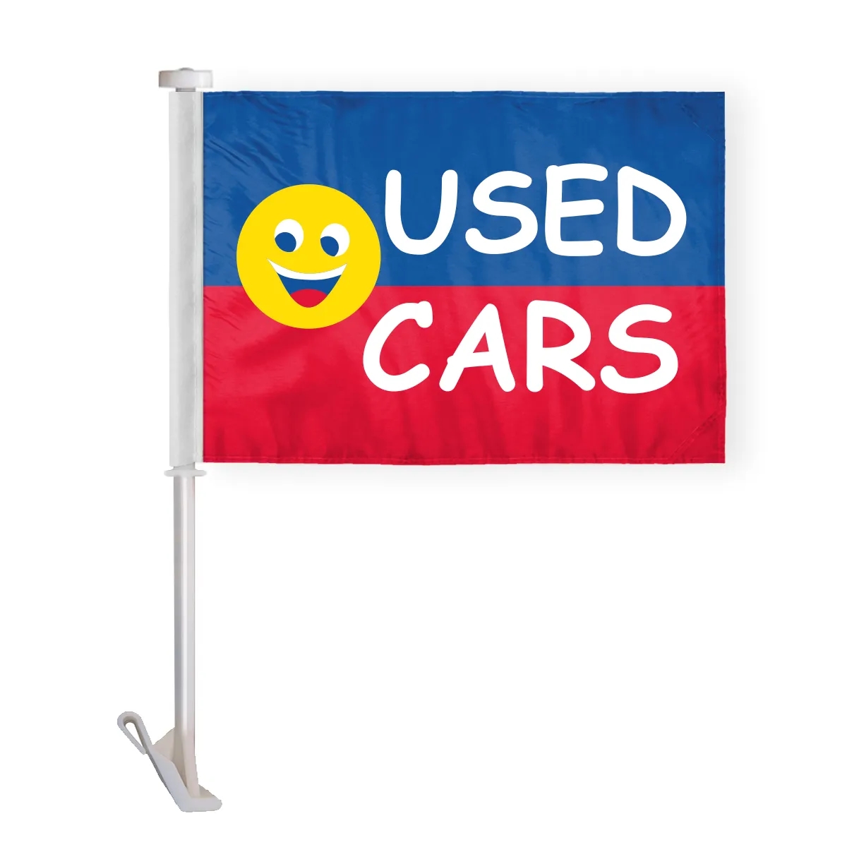 10.5" x 15" Advertising Car Flag - wPoly 1 Ply 26