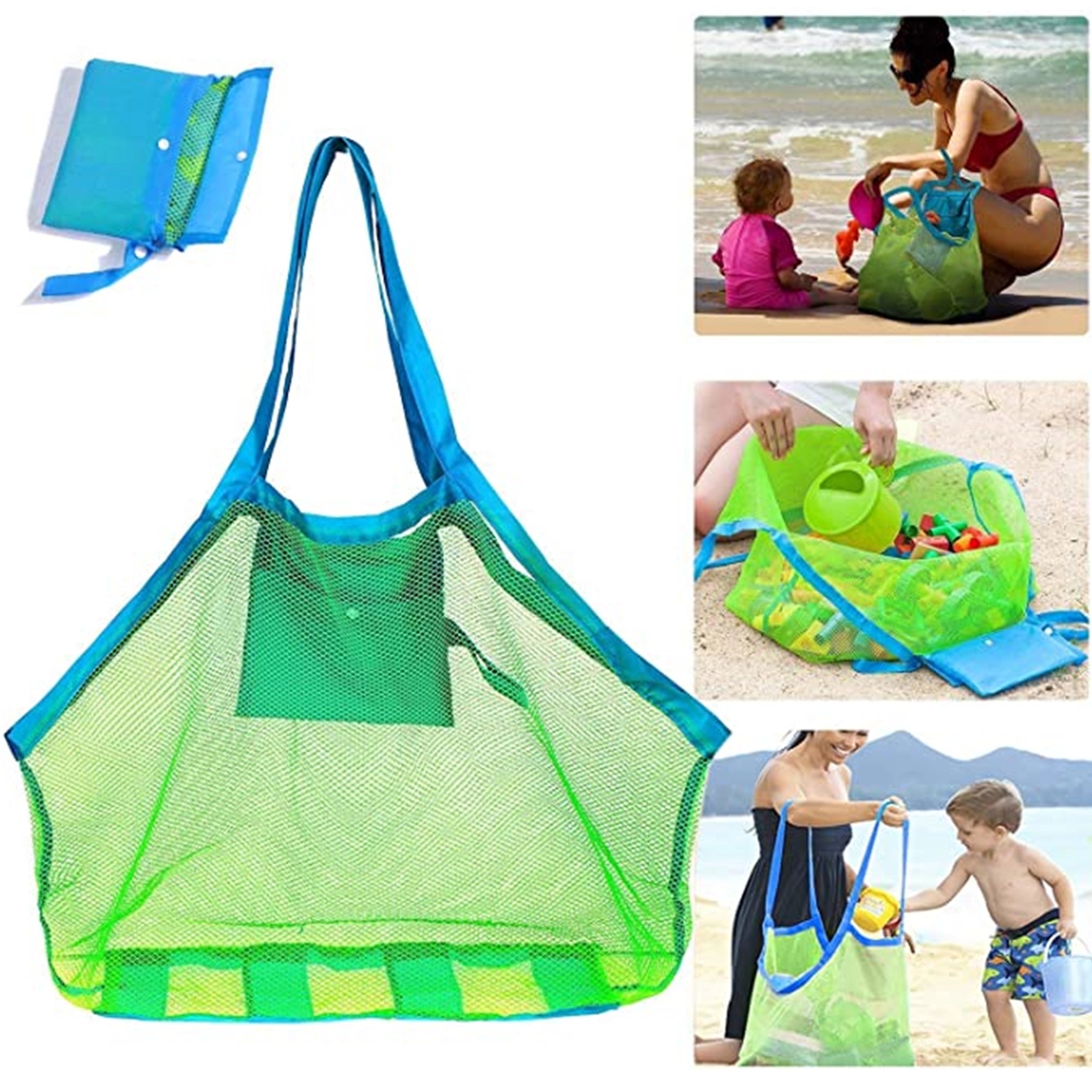 Extra Large Mesh Beach Totes Bag 2