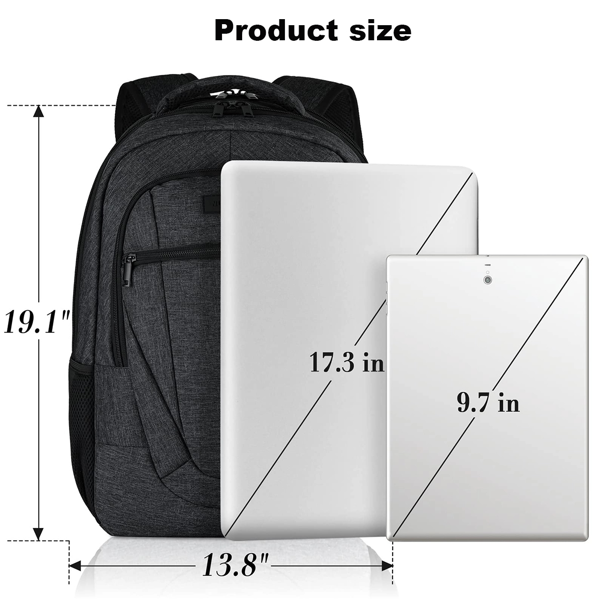 Travel Laptop Backpack With Usb Charging Port 5
