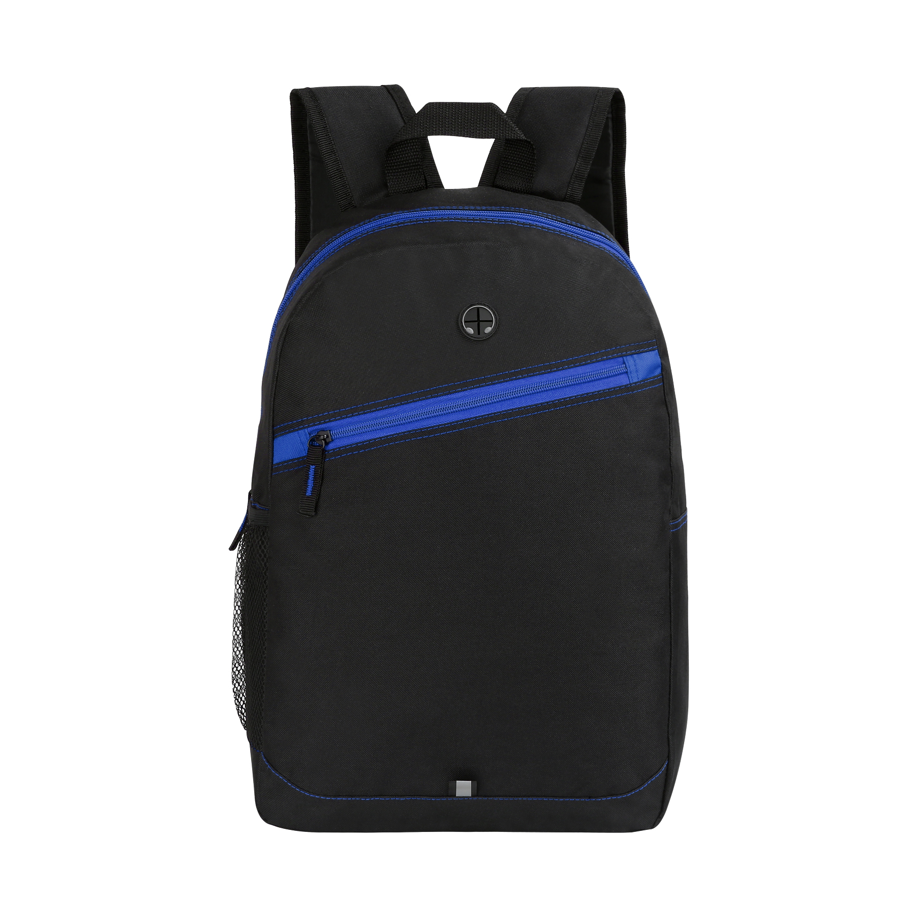 Color Zippered Stripe Daily Backpack 8