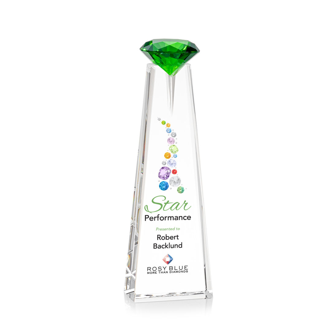 Alicia Gemstone VividPrint™ Award - Optical/Emerald 5