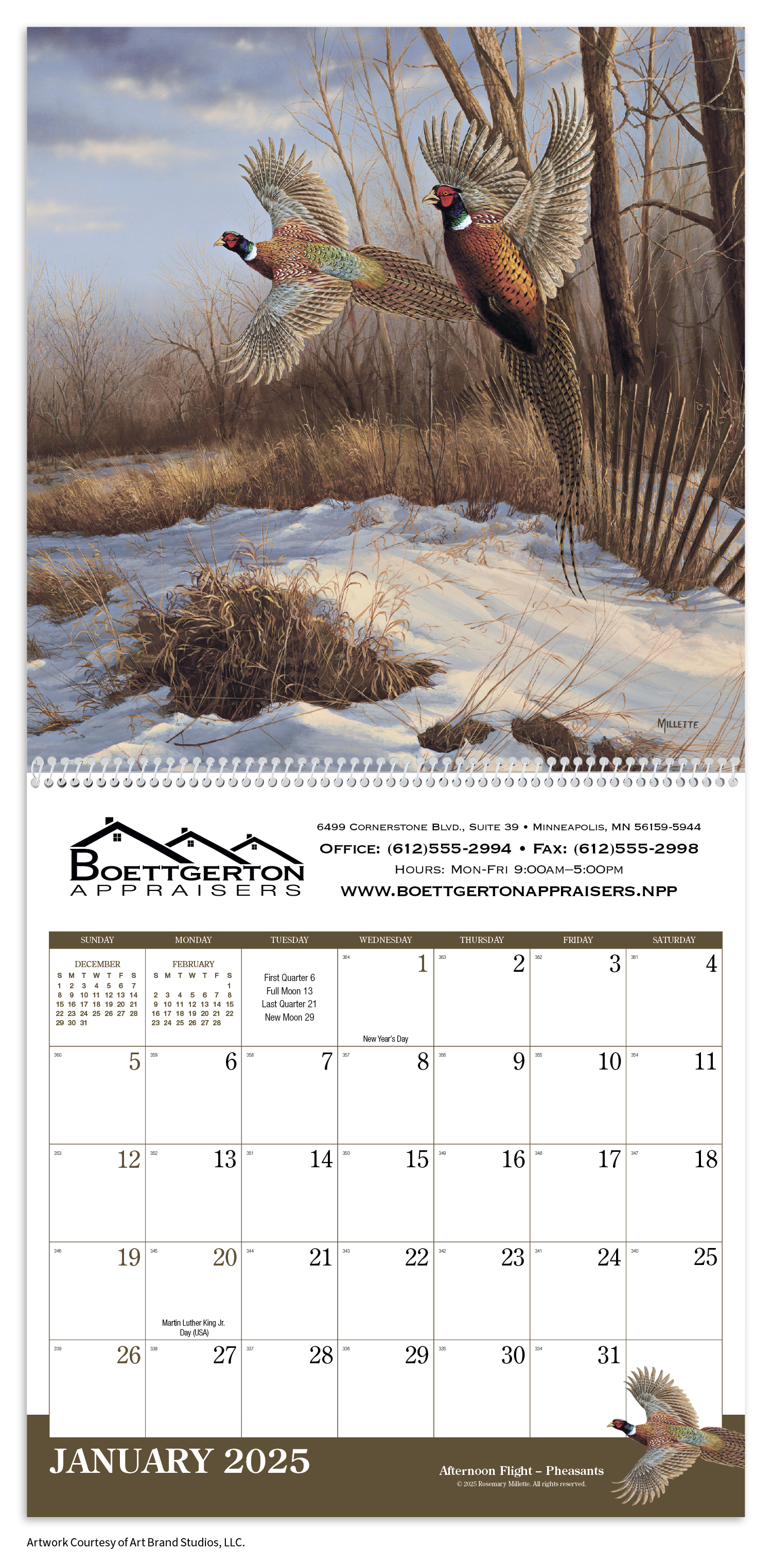Triumph® Calendars Wildlife Art Calendar 9