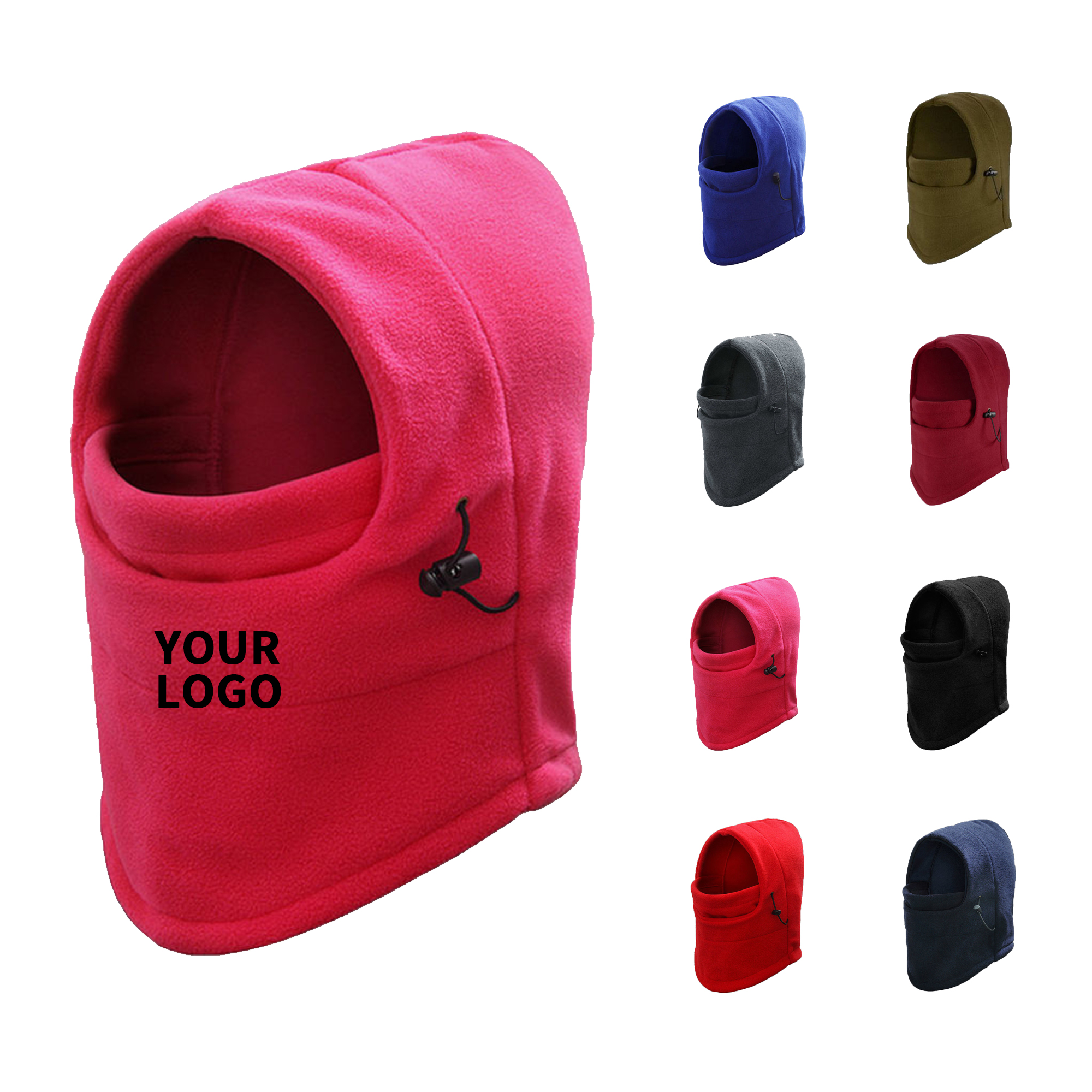 Multi Use Thermal Face Cover With Extended Neck 13.78" Length X 11.02" Width X 0.79" Hei 5