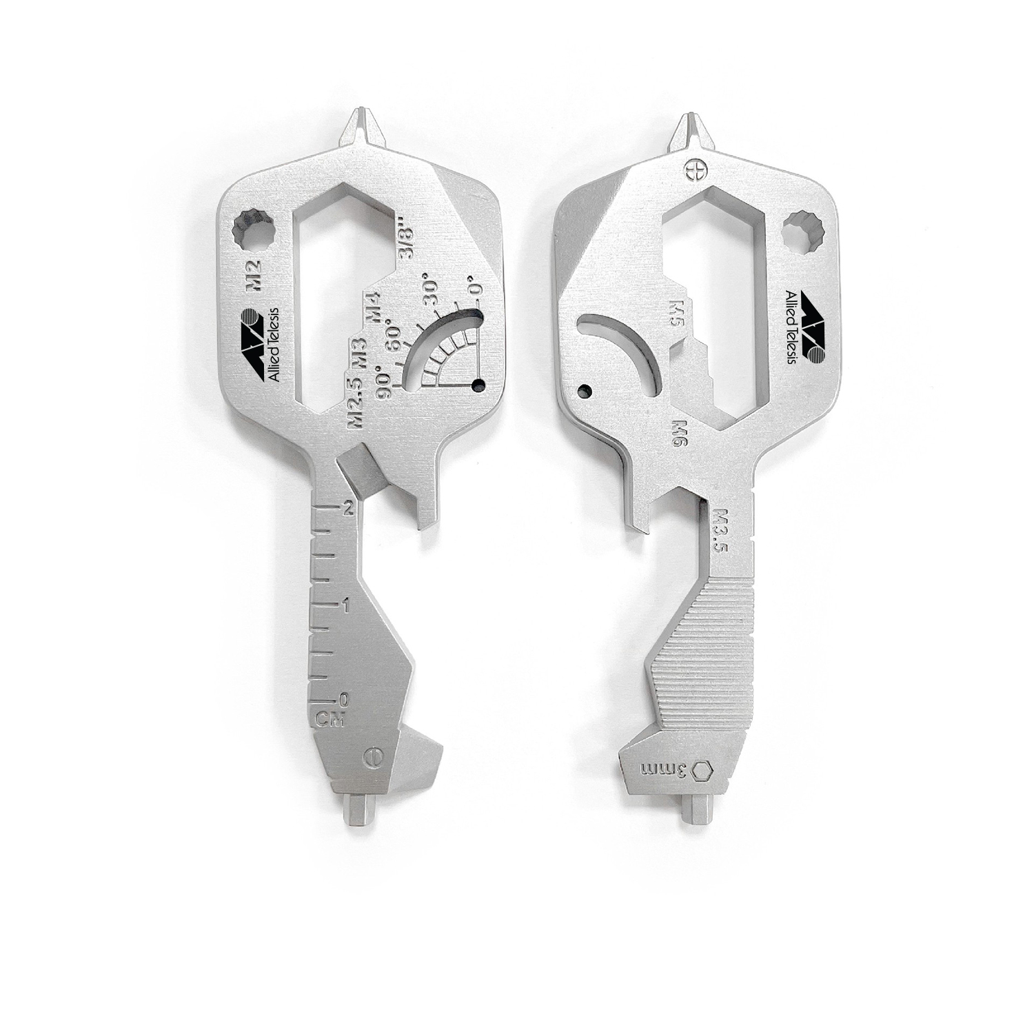 GearCard 20-in-1 Smart Key Multi-Tool – Stainless Steel EDC Keychain Tool with Wrenches & Openers 7