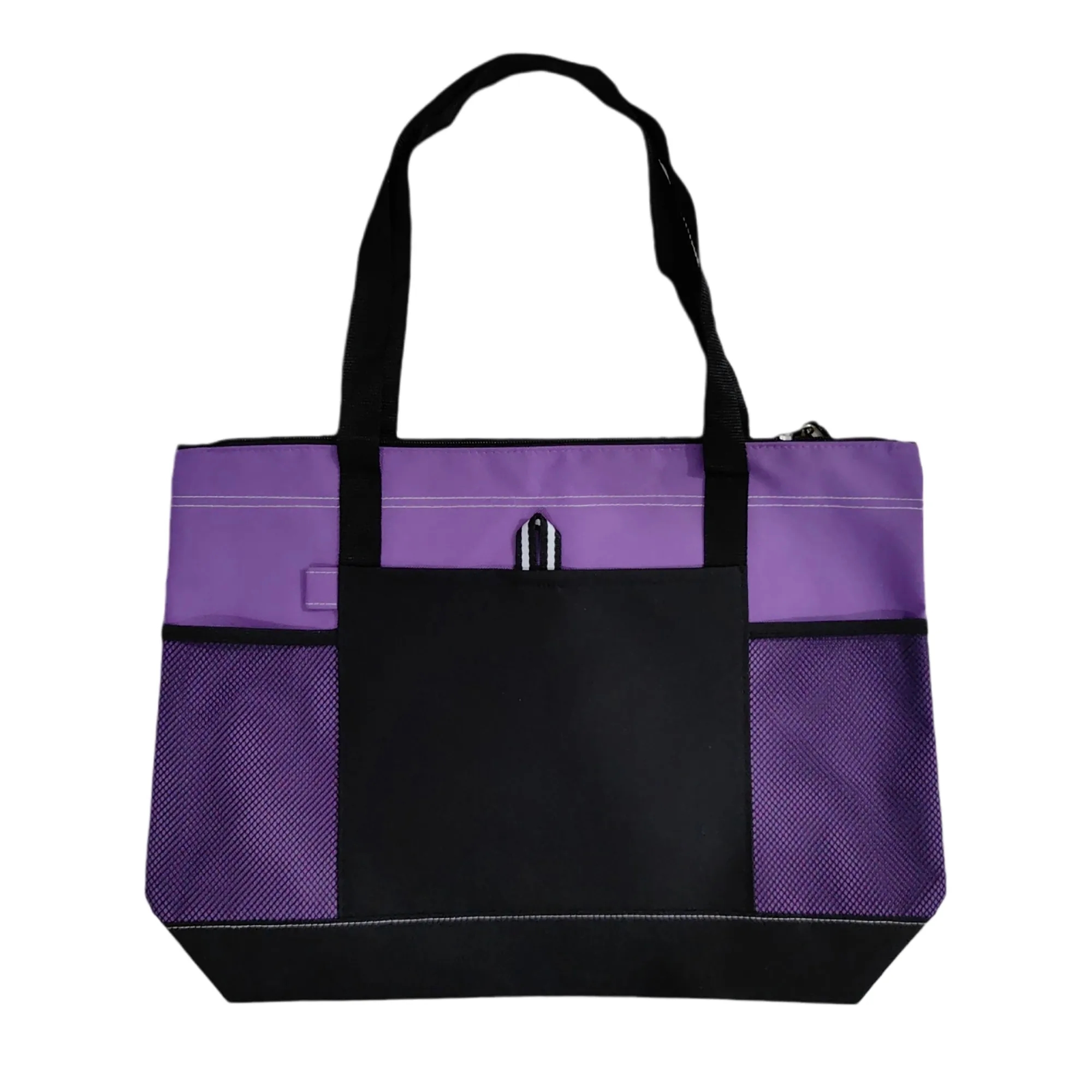 Polyester Organizer Tote, custom tote bag with logo imprint 4