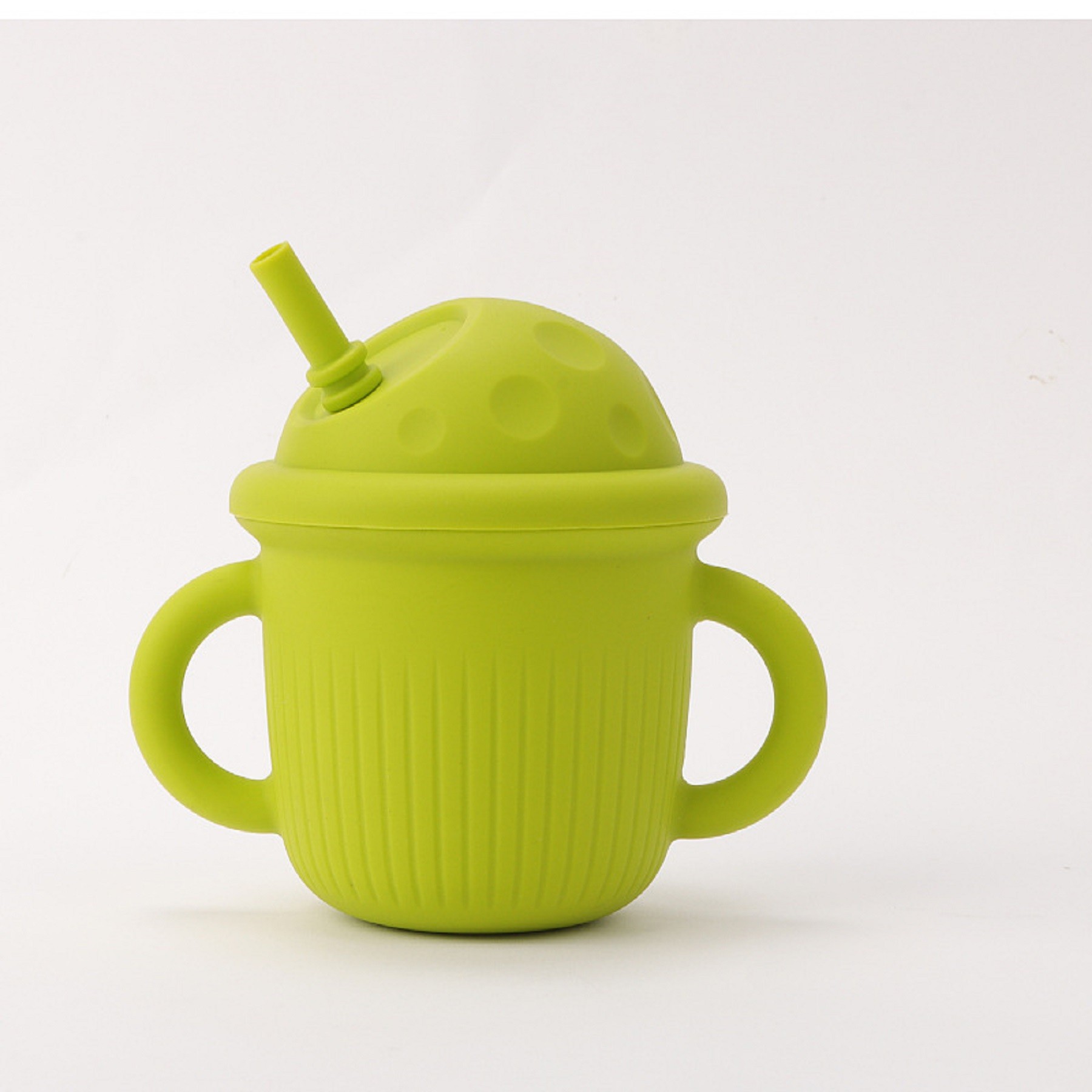 Toddler Silicone Training Cup With Straw 8