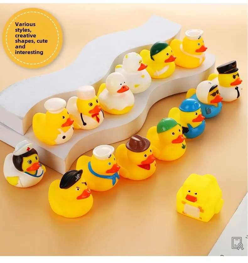Promotional Rubber Duckies Bulk for Baby Bath and Pool Party Supplies 4