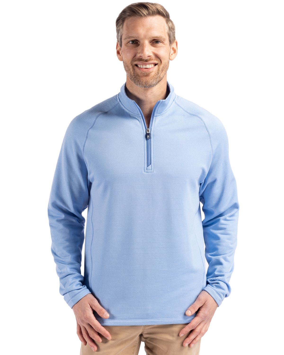 Peshastin Fleece Recycled Mens Half Zip Pullover