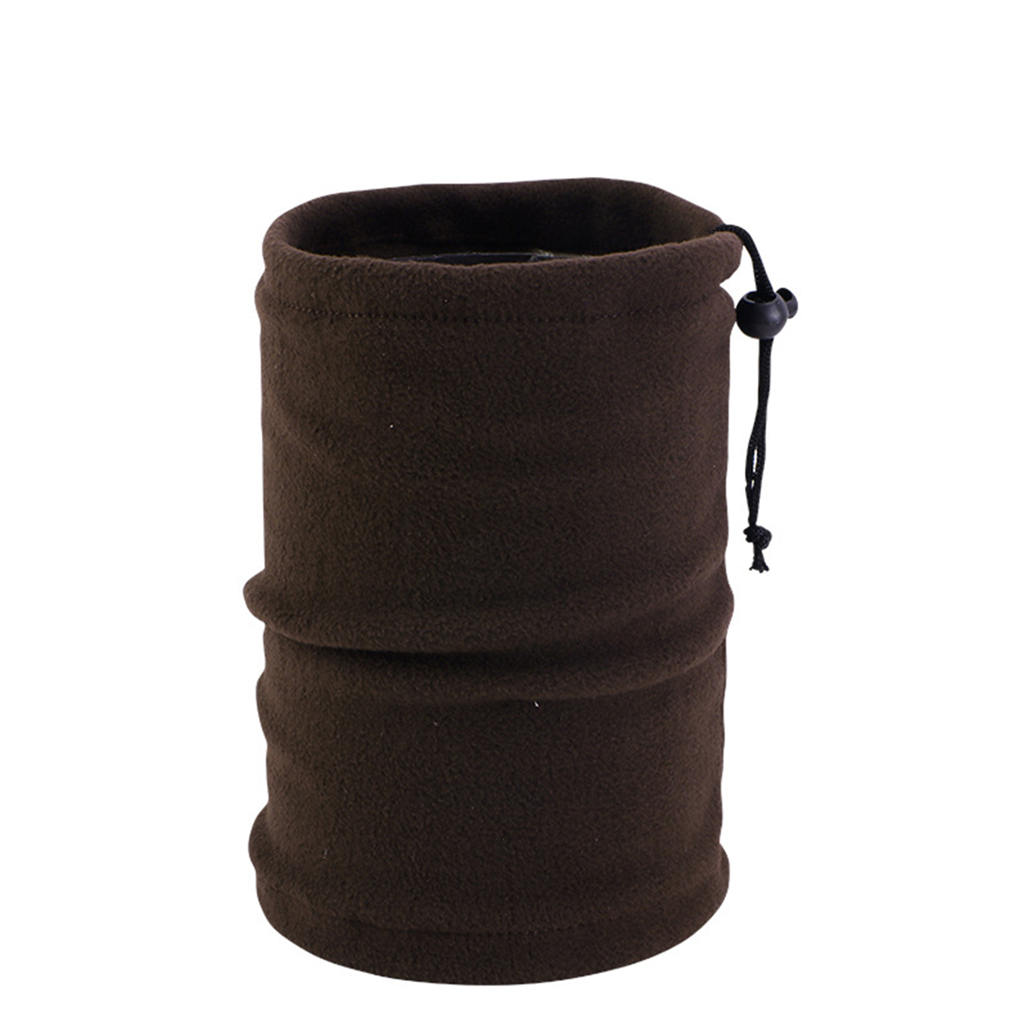 Polar Fleece Drawstring Neck Gaiter 11.81" x 9.84" 14