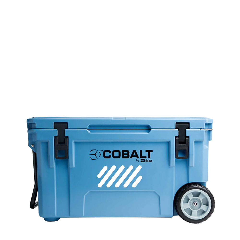 Blue Coolers 55 qt 5 Day Cooler with Wheels 2