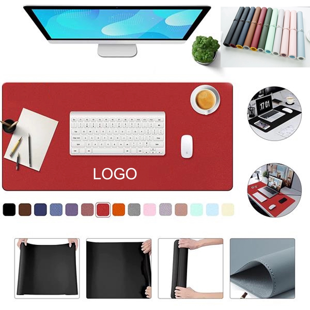 Desk Pad Protector For Office And Home 31.5 X 15.7 In 1