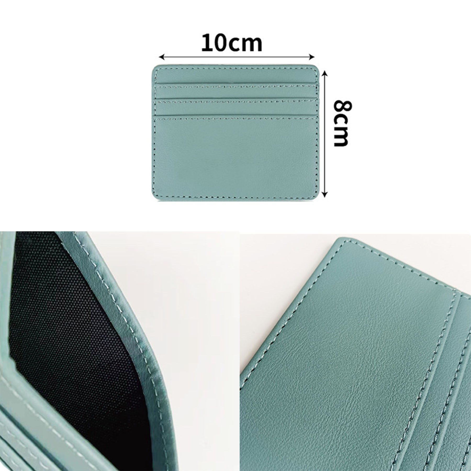 Slim Leather Credit Card Wallet 2