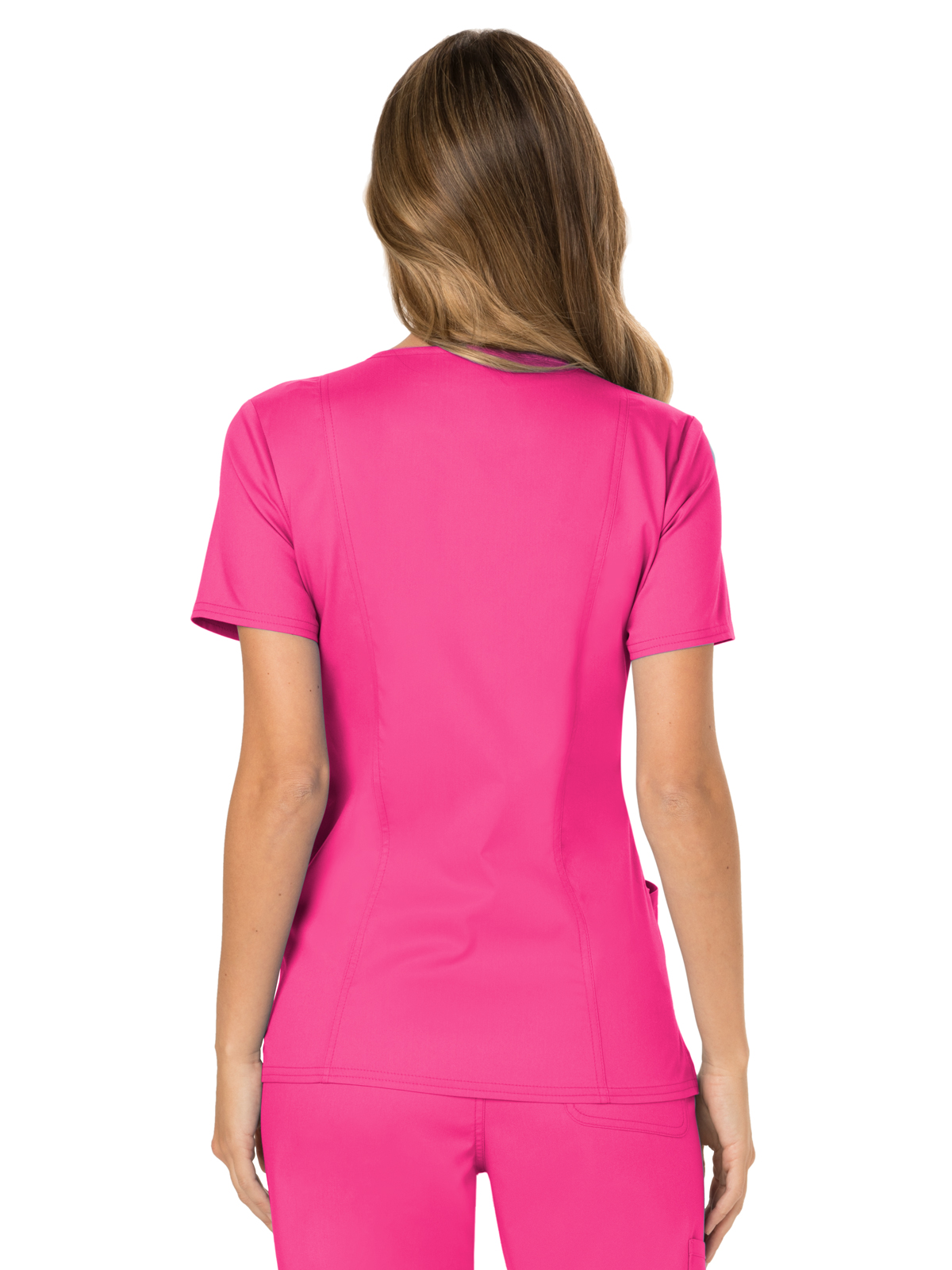 Cherokee - Workwear Revolution - Women's 2-Pocket Mock Wrap Top 55